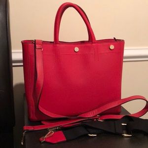 RED Calvin Klein handbag